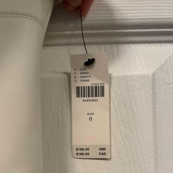 Maeve by Anthropology Faux Leather Dress (NEW) - Picture 8 of 10